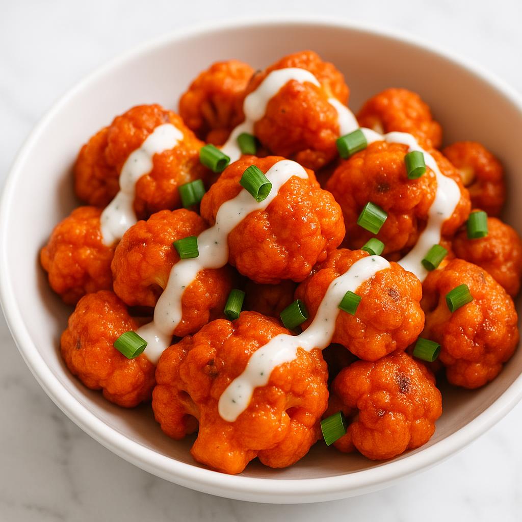 Crispy Buffalo Cauliflower